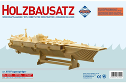Pebaro kit de construction en bois porte-avions jouet créatif