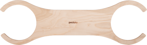 Pedalo jouet d'équilibre en bois Barre d'équilibre empilable multicolore