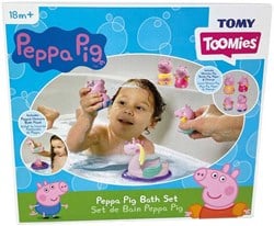 Toomies Peppa Pig badspeelgoed set - kleurrijke badfiguren voor kinderen