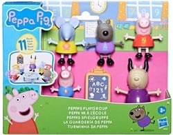 Hasbro Peppa Pig speelfiguren set - Speelgroep schoolklas speelgoed