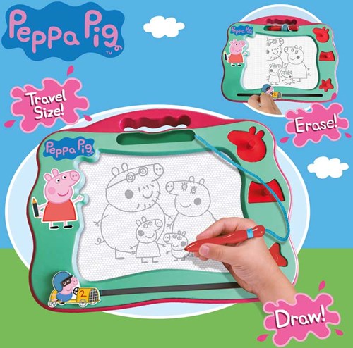 Boti Peppa Pig Magnetisch Tekenbord Reisspeelgoed voor kinderen-3