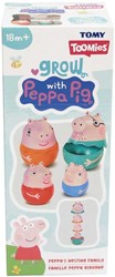 Toomies Peppa Pig stapelbare familie - educatief speelgoed - Peppa