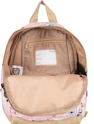 Pick & Pack schattige dieren rugzak S roze voor kinderen-3