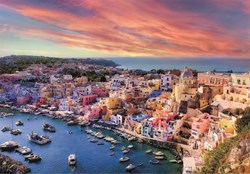 Clementoni legpuzzel Procida Island - 1500 stukjes - landschap puzzel