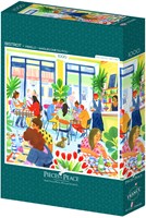 Pieces & Peace puzzel Bistrot - 1000 stukjes legpuzzel volwassenen-2