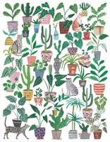 Pieces & Peace legpuzzel katten en planten - 500 stukjes puzzelspel