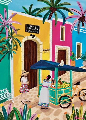Pieces & Peace puzzel Mexico kleuren - 500 stukjes legpuzzel