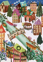 Pieces & Peace puzzel Ginger Bread Village 1000 stukjes puzzel