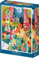 Pieces & Peace Magical Moonlight Reading Room - 500 Teile-2