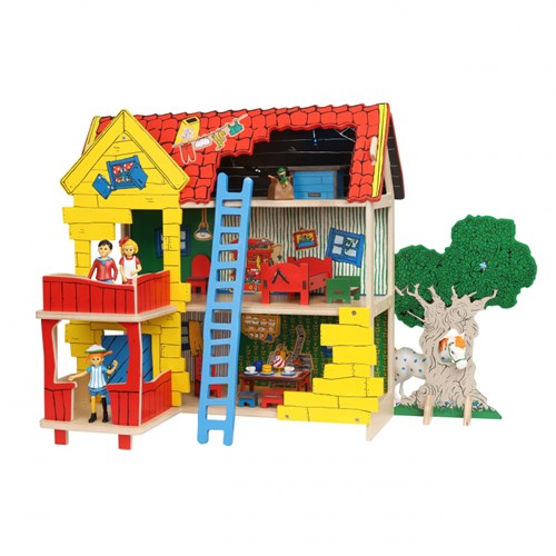 Kinderboekenlicenties Pippi Langkous - Speelhuis Villa Kakelbont