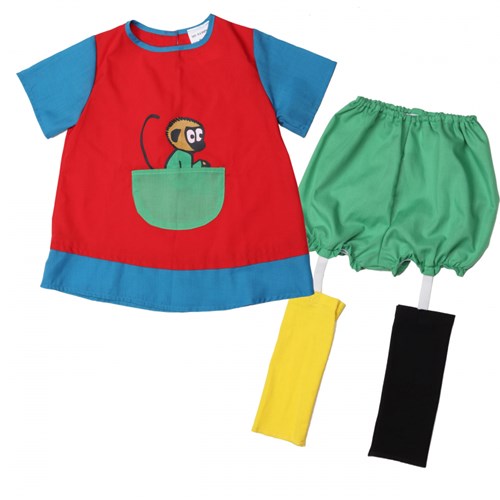 Kinderboeken costume Fifi Brindacier enfant 4-6 ans multicolore déguisement