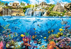 Castorland puzzel Pirate Island - 1500 stukjes legpuzzel