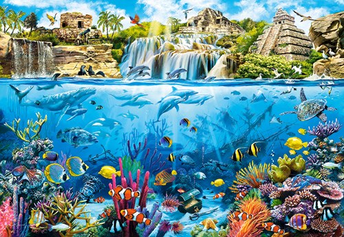 Castorland puzzle Pirate Island - puzzle 1500 pièces