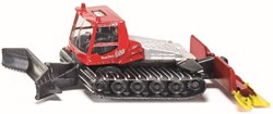 Siku Pistenbully sneeuwschuiver speelgoedvoertuig rood met beweegbare delen