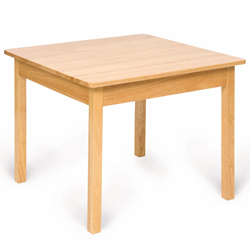 BigJigs houten kindertafel natuurlijk - speelkamer meubel