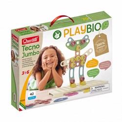 Quercetti bouwset Play Bio Tecno Jumbo 42-delig educatief speelgoed