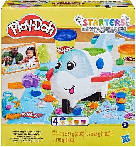 Play-Doh vliegtuig boetseerklei starterset - creatief speelgoed voor kinderen