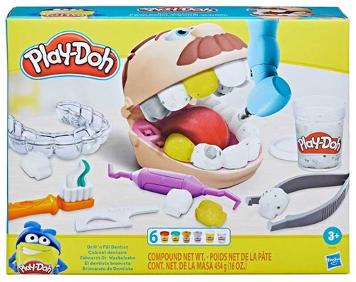Play-Doh Top Tandarts speelset - Klei speelgoed - Creatief knutselen