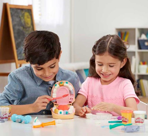 Play-Doh Top Tandarts speelset - Klei speelgoed - Creatief knutselen-3