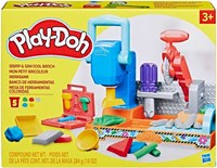 Play-Doh werkbank speelgoed - boetseerklei set voor kinderen - creatief knutselen