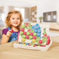 Quercetti mozaïek FantaColor Junior Eco+ 58-delig creatief speelgoed-2