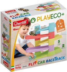Quercetti circuit Flip-car Eco jouet piste multicolore 18m+