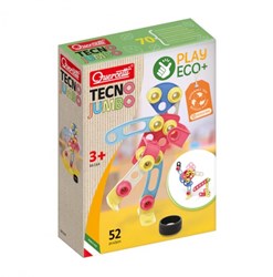 Quercetti bouwset Eco+ Tecno Jumbo 52-delig constructiespeelgoed