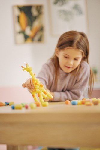 PlayMais bouwpakket giraffe - creatief knutselplezier voor kinderen-2