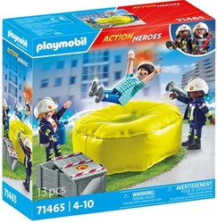 Playmobil brandweer speelgoed Action Heroes met luchtkussens