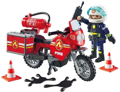 Playmobil Brandweer Speelset Action Heroes met accessoires - 71466-3