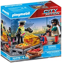 PLAYMOBIL City Action - Scooter de plongée et sauveteur, Jouets de  construction 70145