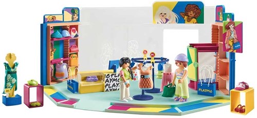 Playmobil Boutique de mode magasin de jouets - My Life - jeu créatif-2