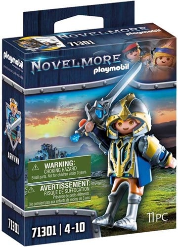 Playmobil Novelmore - Novelmore - Arwynn avec Invincibus 71301