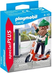 Playmobil Special Plus Hipster met e-scooter - 16-delig