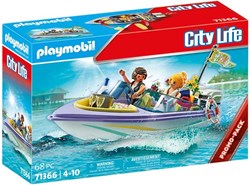 Playmobil City Life Speelgoed Huwelijksreis Speedboot - 71366