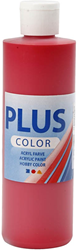 Plus Color acrylverf hobbyverf crimson rood 250 ml - schilderen