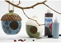 Plus Color acrylverf grijs 250 ml - hobbyverf voor creatief schilderen