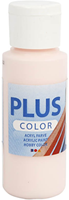 Plus Color acrylverf lichtroze 60 ml - hobbyverf voor kinderen en volwassenen