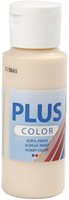 Plus Color acrylverf hobbyverf wit 60 ml - sneldrogende verf