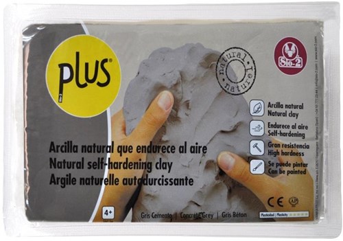 SIO-2 argile séchage à l'air 1kg gris béton pour modelage créatif