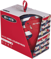 Micro knie- en elleboogbeschermers Rocket voor kinderen - extra bescherming-2
