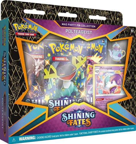 Asmodee Pokémon TCG Shining Fates - Mad Party Pin Collection