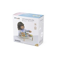 PolarB table d'activités en bois - jouet multifonction pour tout-petits