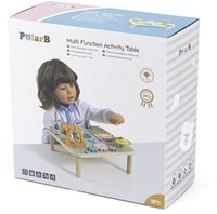 PolarB houten activiteitentafel - multifunctioneel speelgoed voor peuters