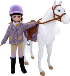 Lottie poupée set aventures poney - jouet cheval