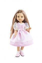 Paola Reina babypop Amigas Articuladas Miriam - pop 32cm met haar