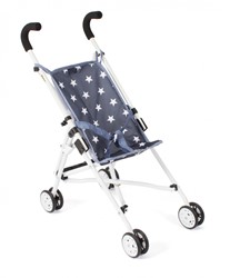 Bayer Chic Poppenbuggy Roma (navy sterren)