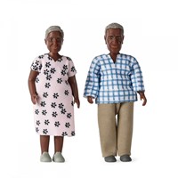 Lundby poppenhuisfiguren opa & oma Billie - poppenhuis speelgoed set-2