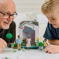 Lundby poppenhuisfiguren opa & oma Billie - poppenhuis speelgoed set-3