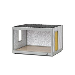 Lundby module maison de poupée - chambre 33cm - accessoire en bois